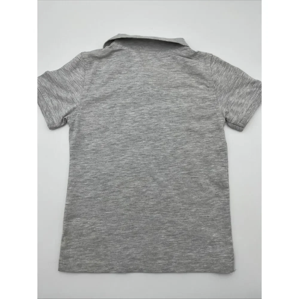 EXCELLENT Condition!! Calvin Klein Boys Polo Shirt. Size 5. Heather Gray.